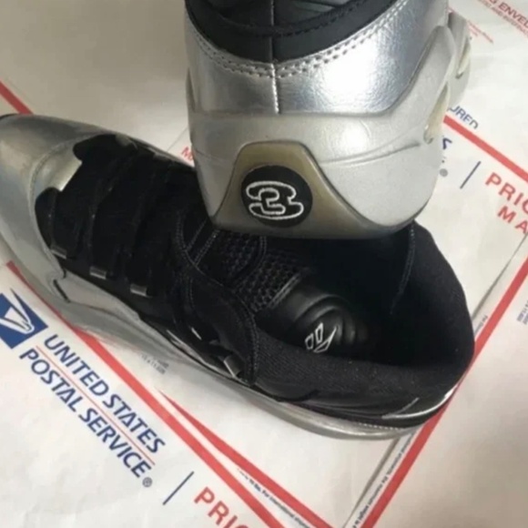 Men’s Reebok Question Mid I3 Motorsports Shoes Sneakers Size 12. - Picture 6 of 14